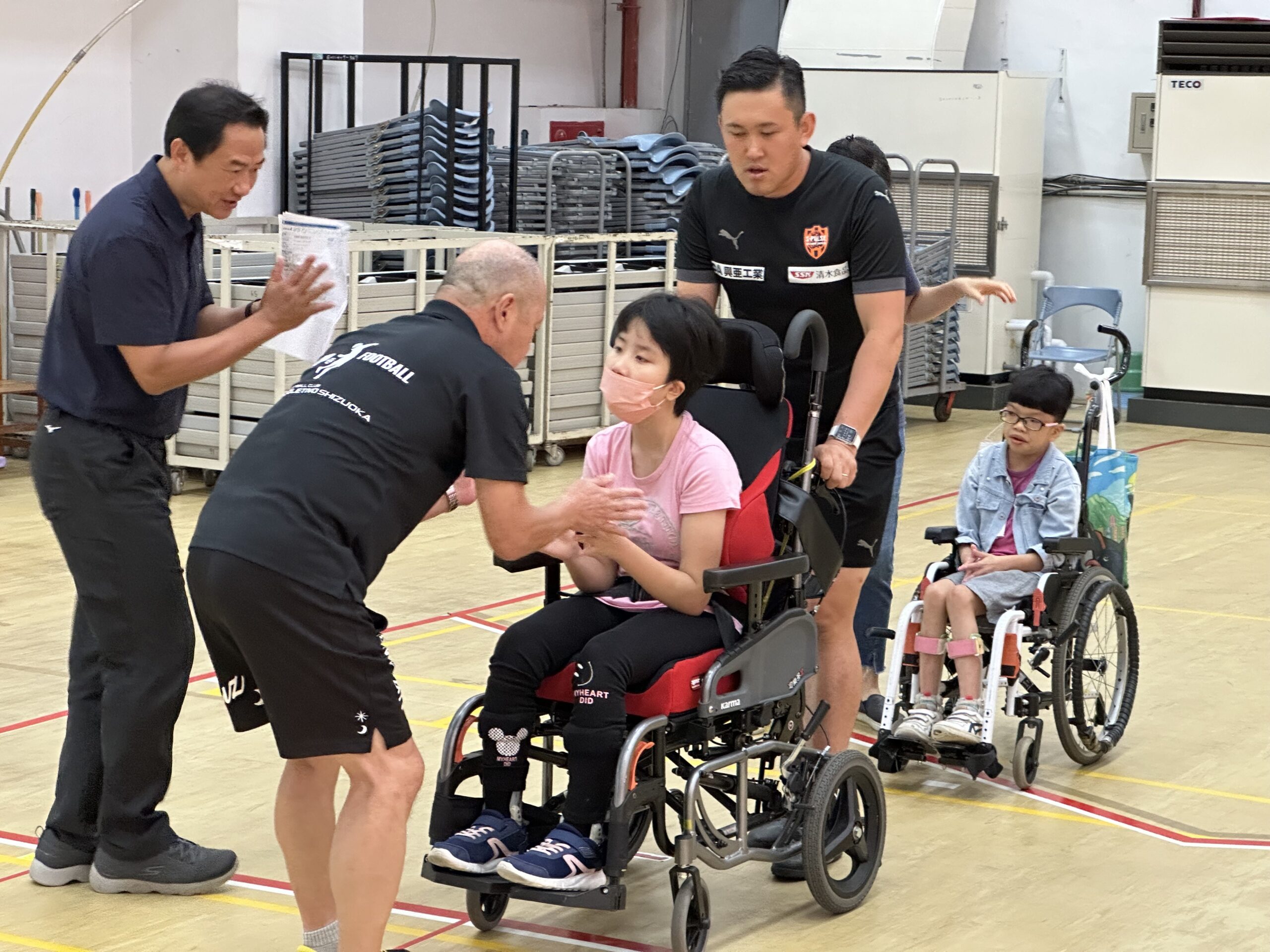 ２０２４年台湾台北啓明特殊学校サッカー教室